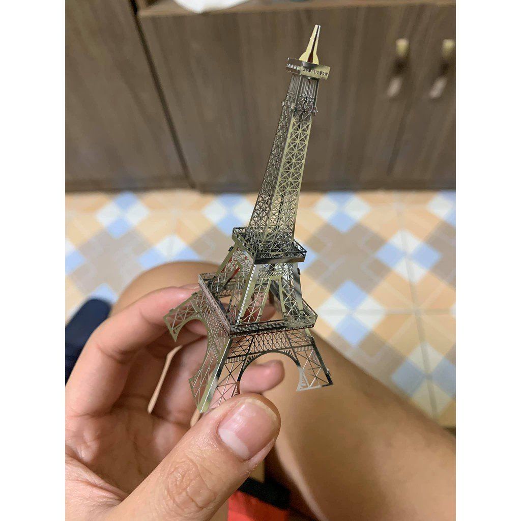  Mô Hình Kim Loại Lắp Ráp 3D Metal Mosaic Tháp Eiffel – MP655 