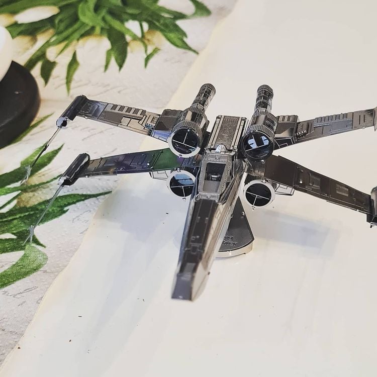  Mô Hình Kim Loại Lắp Ráp 3D Metal Mosaic Star Wars X-Wing Star Fighter – MP704 