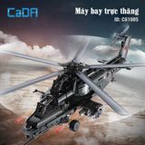  Mô Hình Nhựa 3D Lắp Ráp CaDA Trực Thăng Tấn Công Hạng Nặng WZ-10 (990 mảnh, Heavy Attack Helicopter) C61005 - LG0123 