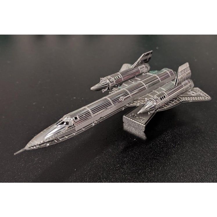  Mô Hình Kim Loại Lắp Ráp 3D Metal Mosaic Trinh Sát SR-71 Blackbird – MP888 