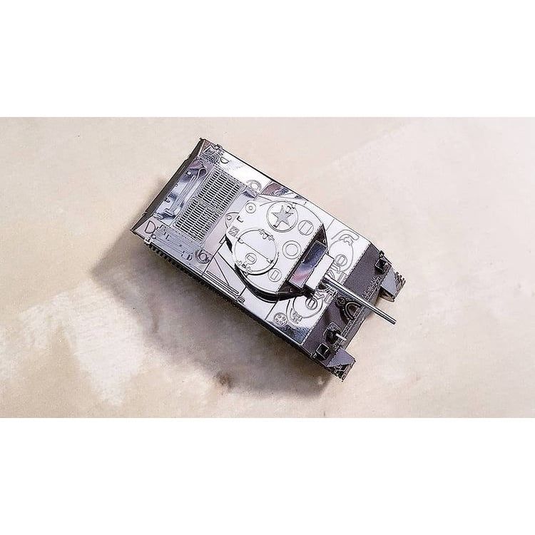  Mô Hình Kim Loại Lắp Ráp 3D Metal Mosaic Xe Tăng M4 Sherman (30 mảnh) - MP880 