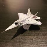  Mô Hình Kim Loại Lắp Ráp 3D Metal Mosaic Phản lực F22 Raptor (12 mảnh) – MP848 