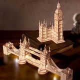  Mô Hình Gỗ 3D Lắp Ráp ROBOTIME Rolife Tháp Đồng Hồ Big Ben (Big Ben Tower) TG507 – WP228 