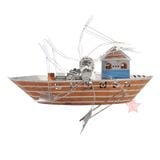  Mô Hình Kim Loại Lắp Ráp 3D Microworld Dynamic Rowing (56 mảnh) Z015 – MP744 