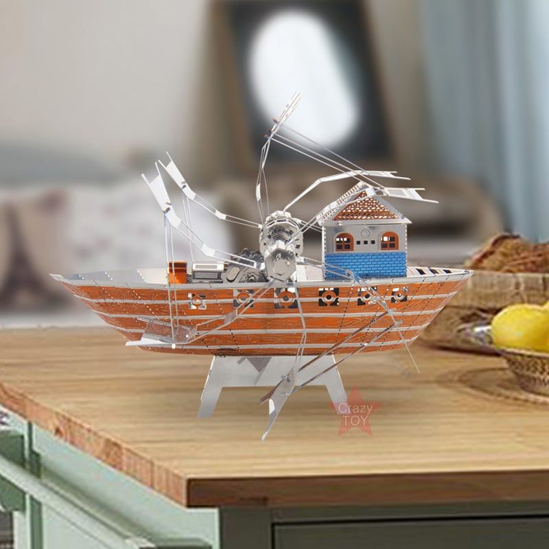  Mô Hình Kim Loại Lắp Ráp 3D Microworld Dynamic Rowing (56 mảnh) Z015 – MP744 
