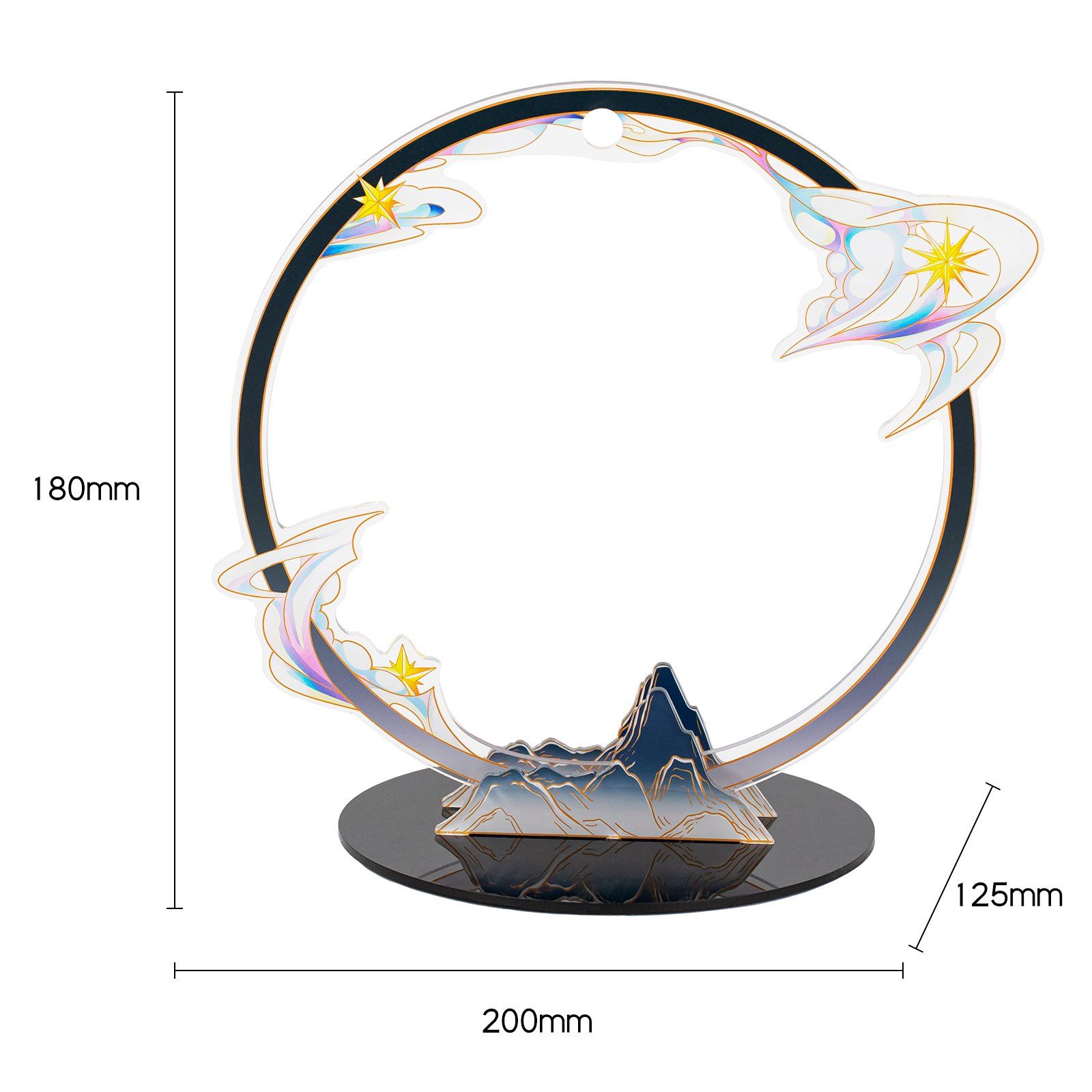  Mô Hình Kim Loại 3D Lắp Ráp MU Ngự Phong Linh Nhật Tân Nguyệt Dị (102 mảnh, Windchime Keep On Changing Everyday) YM-N141-C – MP1293 