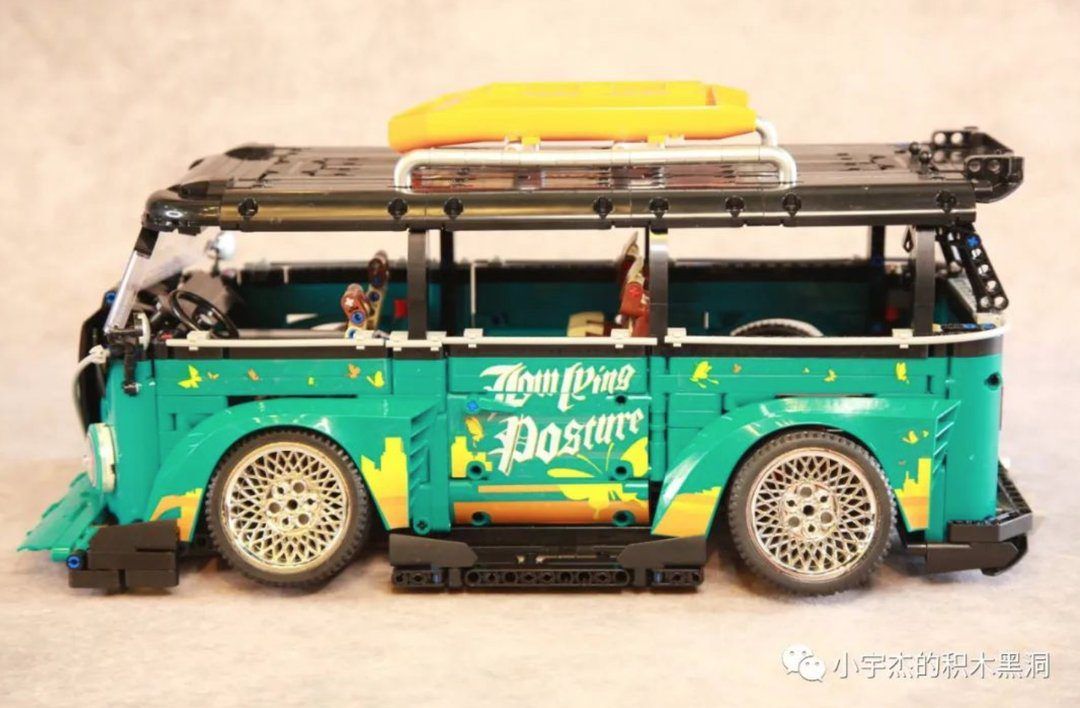  Mô Hình Nhựa 3D Lắp Ráp Kbox Xe Picnic Volkswagen T1 1:10 (2550 mảnh) 10510 – LG0041 