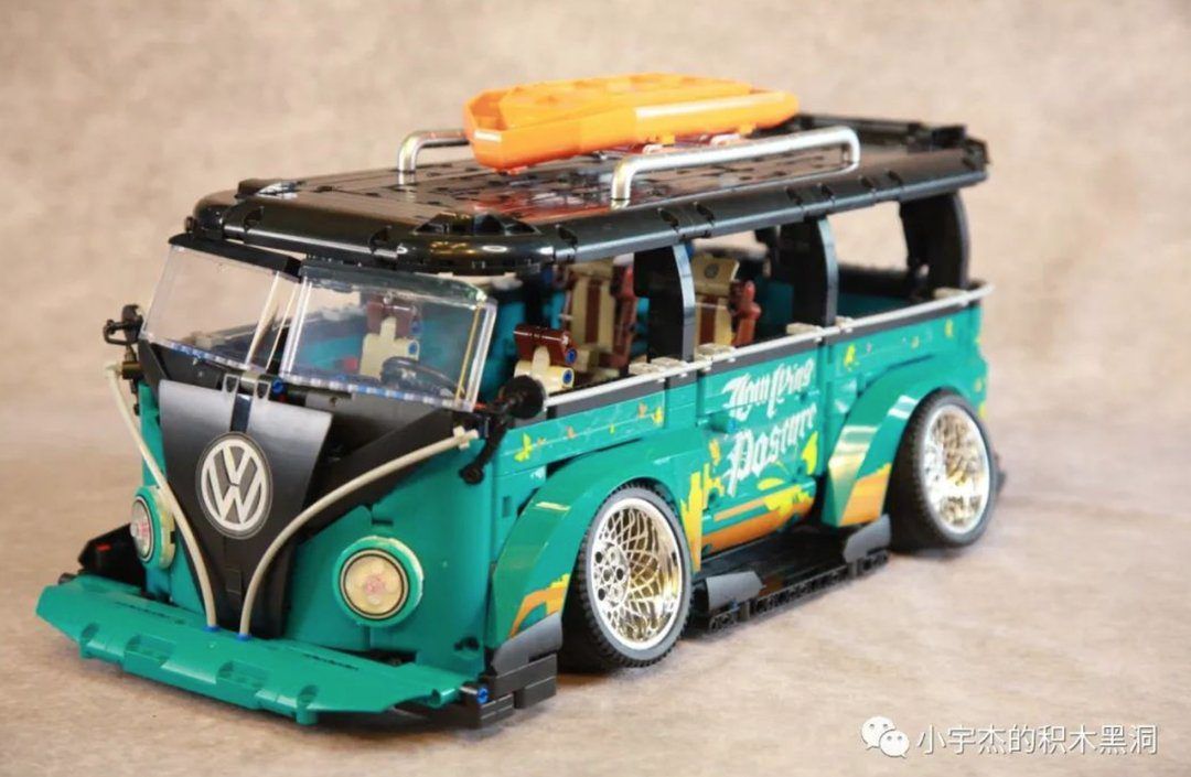  Mô Hình Nhựa 3D Lắp Ráp Kbox Xe Picnic Volkswagen T1 10510 (2550 mảnh) 1:10 – LG0041 