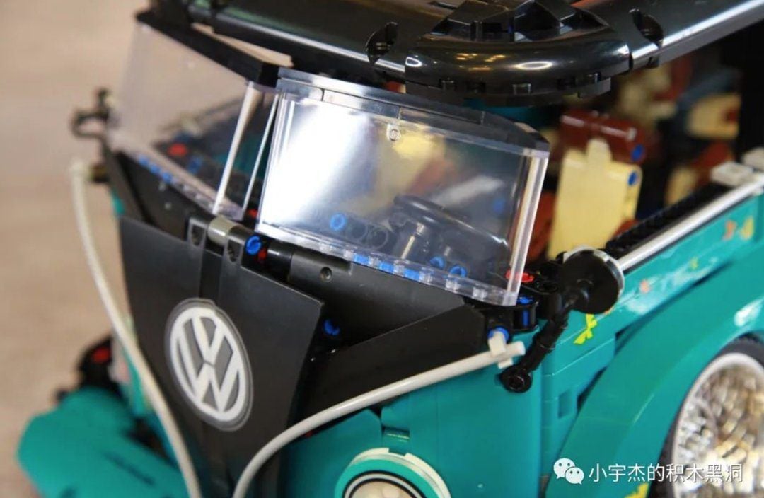  Mô Hình Nhựa 3D Lắp Ráp Kbox Xe Picnic Volkswagen T1 1:10 (2550 mảnh) 10510 – LG0041 
