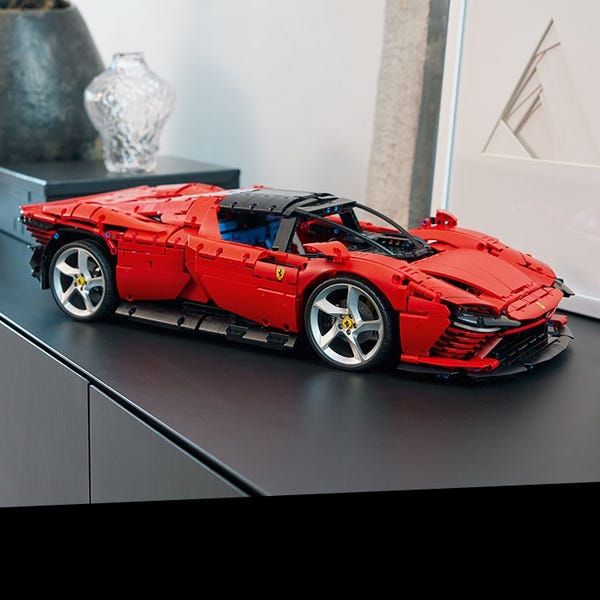  Mô Hình Nhựa 3D Lắp Ráp Siêu Xe Đua Ferrari Daytona SP3 81998 (3778 mảnh) - LG0051 