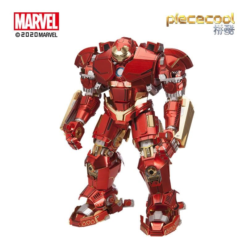  Mô Hình Kim Loại 3D Lắp Ráp Piececool Marvel The Hulk Buster (629 mảnh) IP014-RG - MP908 
