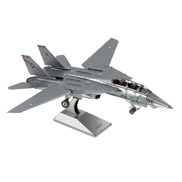  Mô Hình Kim Loại 3D Lắp Ráp Metal Head Máy Bay Siêu Thanh (76 mảnh, Grumman F-14 Tomcat) 3D-S092-C - MP1144 