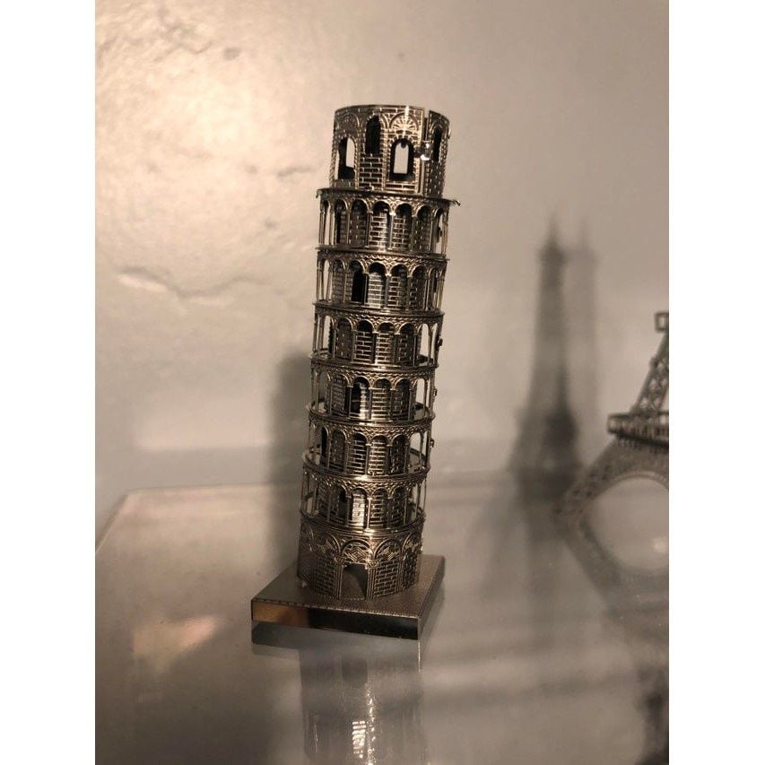  Mô Hình Kim Loại Lắp Ráp 3D Metal Mosaic Tháp Nghiêng Pisa (35 mảnh) – MP693 