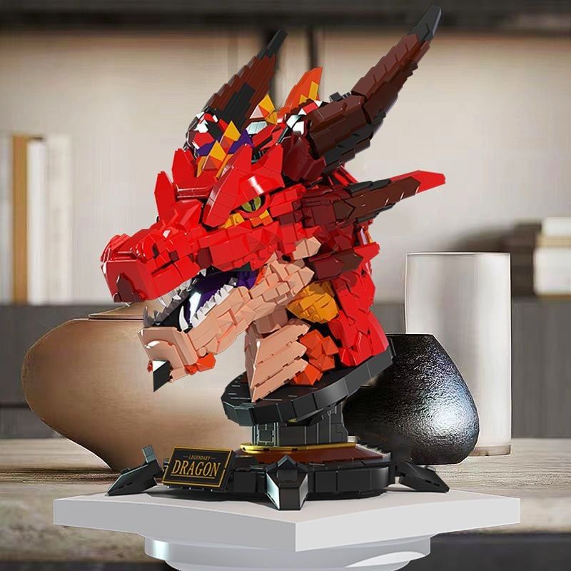  Mô Hình Nhựa 3D Lắp Ráp OEM Rồng huyền thoại (2713 mảnh, Legendary Dragon) LN1008 - LG0151 