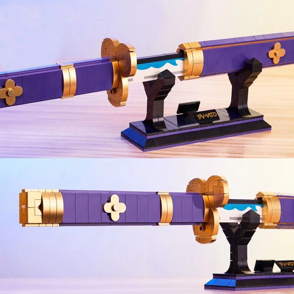 Mô Hình Nhựa 3D Lắp Ráp TEC CREATOR Thanh Kiếm Yamato Của Zoro (936 mảnh, One Piece) DK1502 - LG0164 