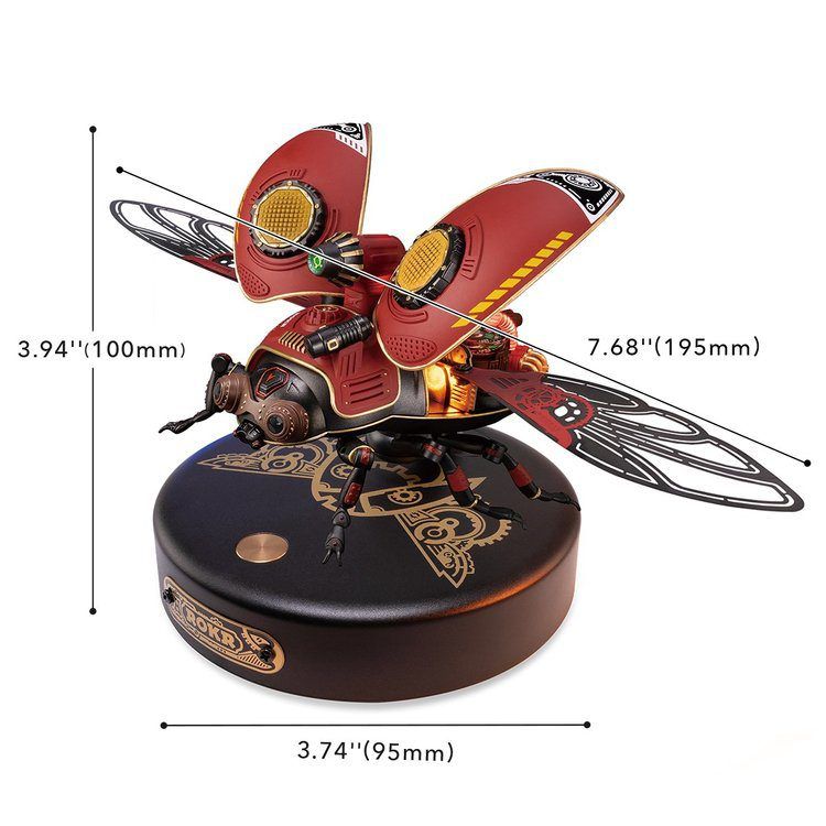  Mô Hình Nhựa 3D Lắp Ráp ROBOTIME ROKR Bọ Cánh Cứng (Scout Beetle) MI02 – WP243 