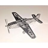  Mô Hình Kim Loại Lắp Ráp 3D Metal Mosaic Mustang P-51 (10 mảnh) – MP728 