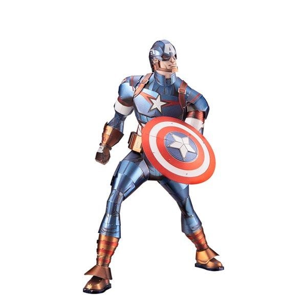  Mô Hình Kim Loại Lắp Ráp 3D Piececool Marvel Captain America – MP943 