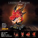  Mô Hình Nhựa 3D Lắp Ráp OEM Rồng huyền thoại (2713 mảnh, Legendary Dragon) LN1008 - LG0151 