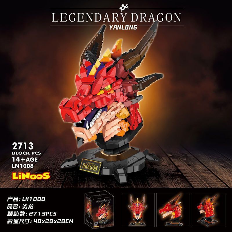  Mô Hình Nhựa 3D Lắp Ráp OEM Legendary Dragon LN1008 (2713 mảnh) - LG0151 