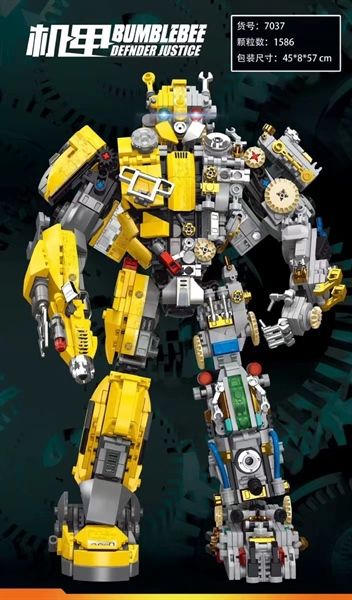  Mô Hình Nhựa 3D Lắp Ráp Transformers Bumblebee 7037 (1586 mảnh) - LG0096 