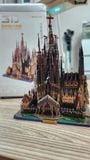  Mô Hình Kim Loại Lắp Ráp 3D Microworld Nhà Thờ Sagrada Família (311 mảnh) J072 - MP1170 