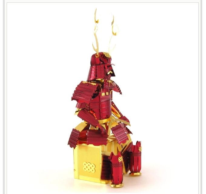  Mô Hình Kim Loại Lắp Ráp 3D Metal Head Áo Giáp Samurai Yukimura Sanada (70 mảnh, Armor) – MP956 