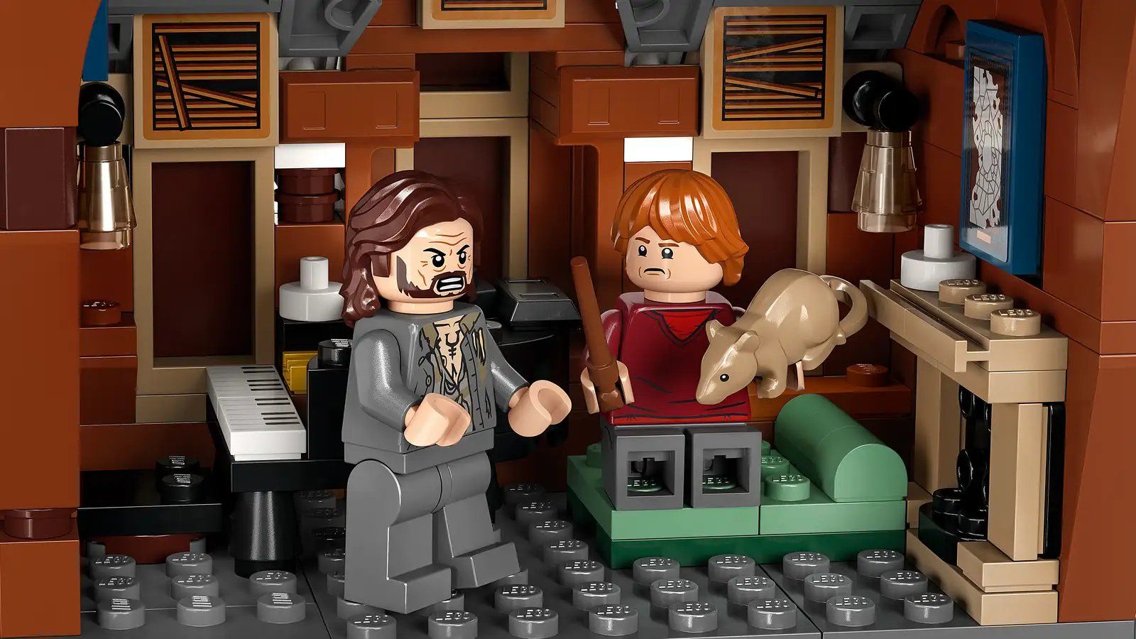  Mô Hình Nhựa 3D Lắp Ráp OEM Harry Potter Lều Hét và Cây Liễu Roi (777 mảnh) 76407 - LG0172 