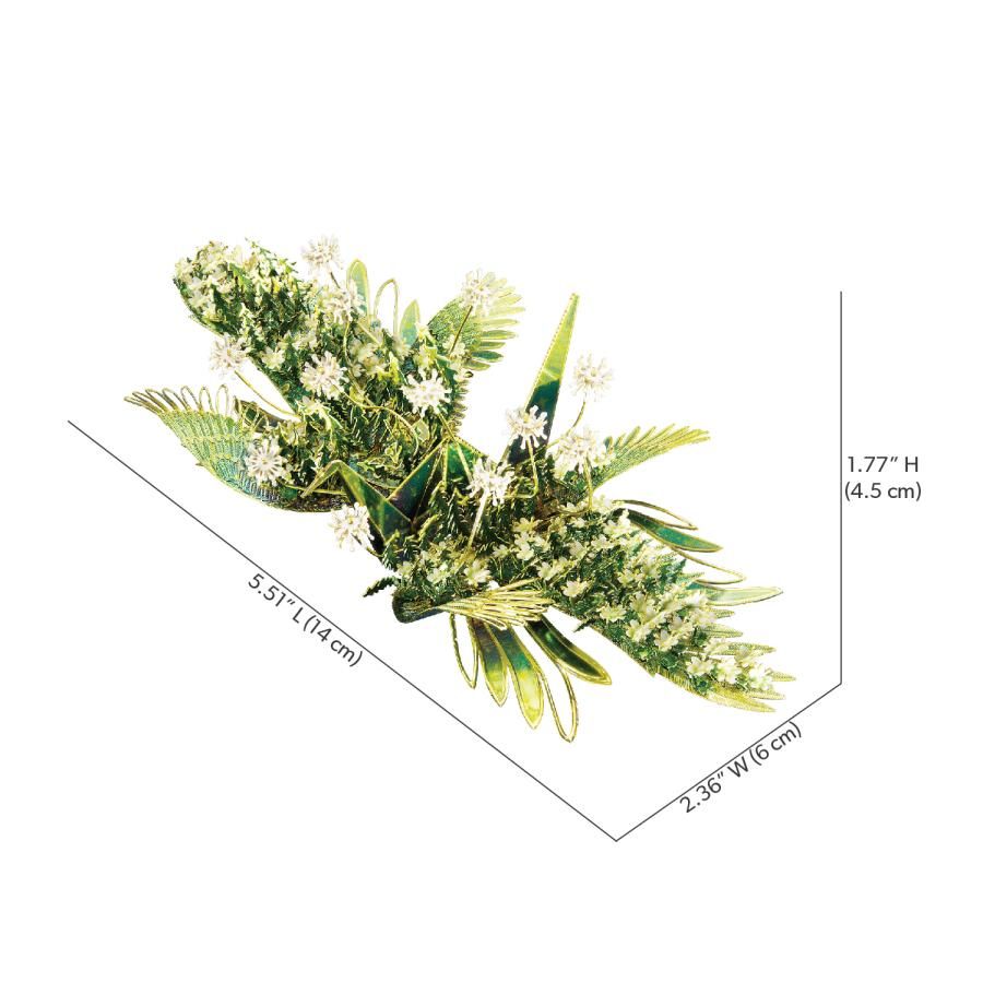  Mô Hình Kim Loại 3D Lắp Ráp Piececool Thiên Ngữ Hạc Hoa Bồ Công Anh (38 mảnh, Dandelion) HP206-NG - MP1118 