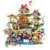 Mô Hình Kim Loại Lắp Ráp 3D Picture Kingdom Nam Cực Tiên Cư (142 mảnh, The Longevity Building) PJ-226 – MP972