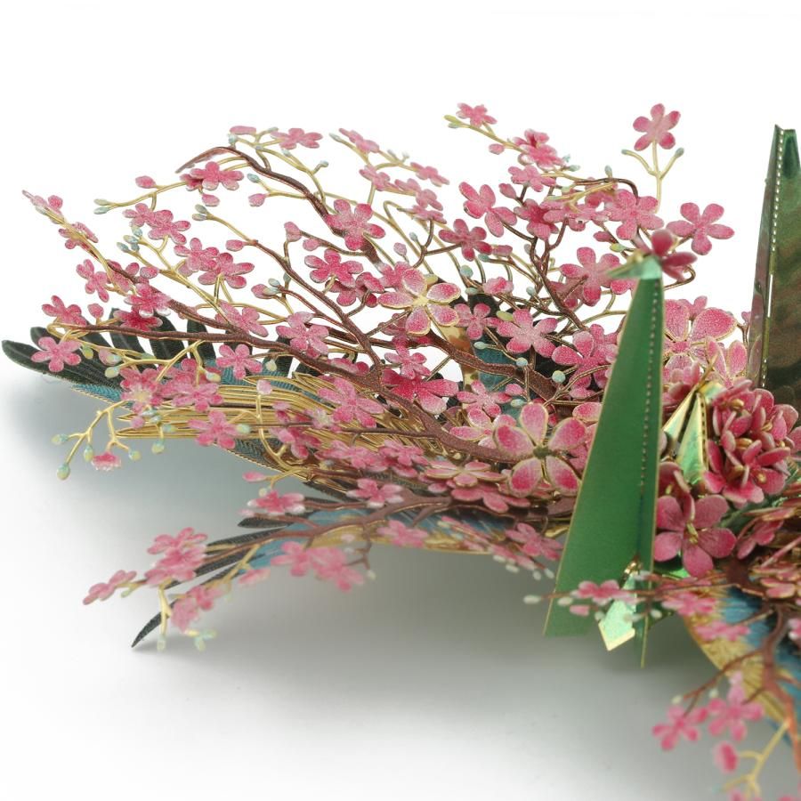  Mô Hình Kim Loại 3D Lắp Ráp Piececool Thiên Ngữ Hạc Hoa Đào (Peach Blossom) HP208-RB - MP1115 