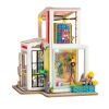 Mô Hình Gỗ 3D Lắp Ráp ROBOTIME DIY Dollhouse Nhà Tí Hon Teddy Time Studio TD01W – WP101