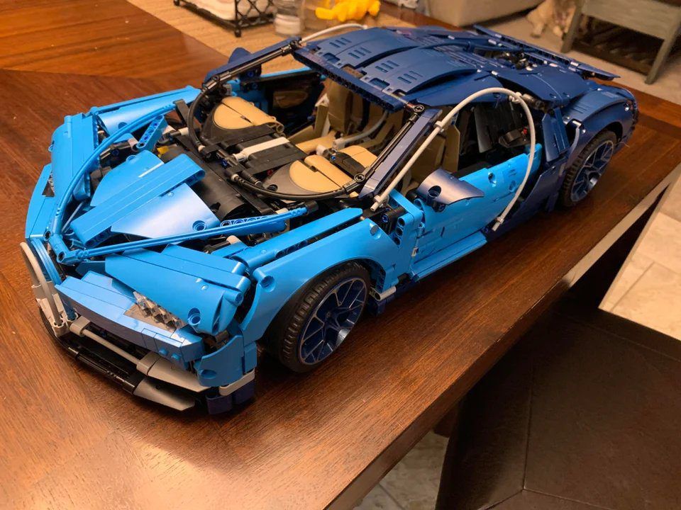  Mô Hình Nhựa 3D Lắp Ráp Technic Siêu Xe Đua Bugatti Chiron 1:8 (4031 mảnh, Super Racing Car) KK6890 – LG0084 