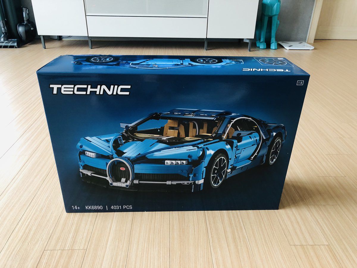  Mô Hình Nhựa 3D Lắp Ráp Technic Siêu Xe Đua Bugatti Chiron 1:8 (4031 mảnh, Super Racing Car) KK6890 – LG0084 