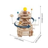  Mô Hình Gỗ 3D Lắp Ráp ROBOTIME ROKR Hành Tinh Hệ Mặt Trời (Mechanical Orrery) ST001 – WP241 