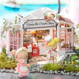  Mô Hình Gỗ 3D Lắp Ráp ROBOTIME Rolife Tiệm Kem Mật Ong (Honey Ice-Cream Shop) DG148 - WP212 