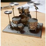  Mô Hình Kim Loại Lắp Ráp 3D Metal Mosaic Bộ Trống (35 mảnh, Drum Set) – MP707 
