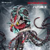  Mô Hình Kim Loại 3D Lắp Ráp Microworld Bạch Tuộc Bóng Tối (971 mảnh, Octopus Devil) D018 - MP1038 