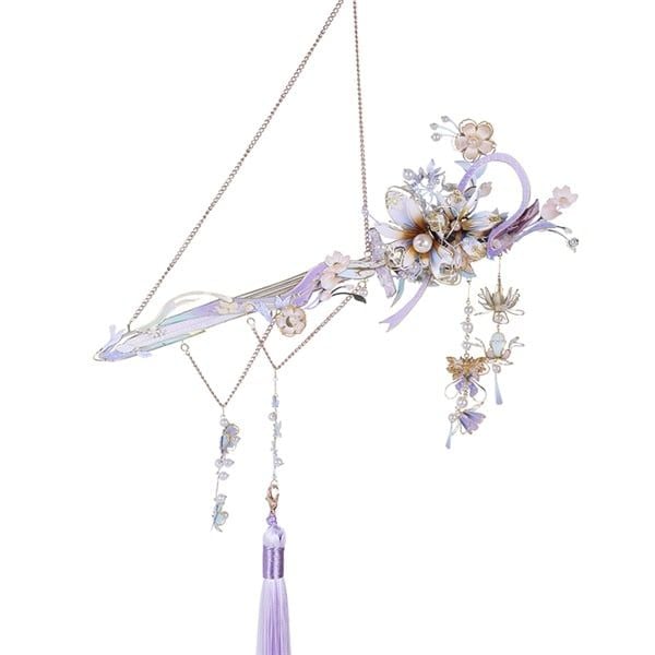  Mô Hình Kim Loại Lắp Ráp 3D MU Trâm Trung Kiếm Tử Kinh (118 mảnh, Redbud Hairpin in Sword) YM-N153-A – MP1277 