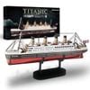 Mô Hình Kim Loại Lắp Ráp 3D Piececool Tàu Titanic (226 mảnh) HP300-KW - MP1175