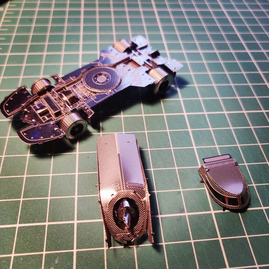  Mô Hình Kim Loại Lắp Ráp 3D Metal Mosaic Batman Xe Batmobile Movie 1989 (80 mảnh) – MP694 