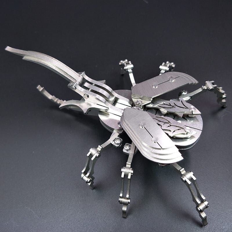  Mô Hình Kim Loại Lắp Ráp 3D Steel Warcraft Bọ Cánh Cứng Stag Beetle – SW025 
