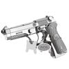 Mô Hình Kim Loại Lắp Ráp 3D Metal Mosaic Súng Lục Beretta 92 – MP851