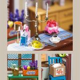  Mô Hình Gỗ 3D Lắp Ráp ROBOTIME DIY Dollhouse Nhà Tí Hon (150 mảnh, Mrs Charlie's Dining Room) DGM09 - WP153 