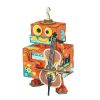 Mô Hình Gỗ 3D Lắp Ráp ROBOTIME Hộp Nhạc Nghệ Sĩ Robot Little Performer Music Box AMD53 – WP010