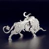  Mô Hình Kim Loại Lắp Ráp 3D Steel Warcraft Con Bò Tót (15 mảnh, Bison) – SW006 