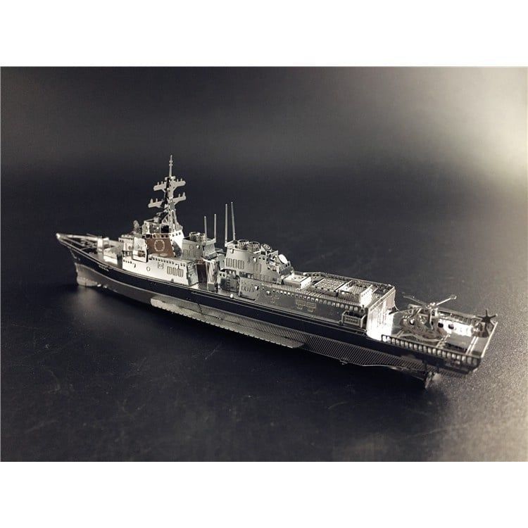  Mô Hình Kim Loại Lắp Ráp 3D Metal Mosaic Burke Class Destroyer – MP662 