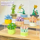  Mô Hình Nhựa 3D Lắp Ráp TEC CREATOR Chậu Hoa Nhỏ (90 mảnh, Small Flower Pot , Giao ngẫu nhiên) - LG0178 