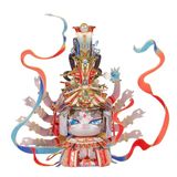  Mô Hình Kim Loại Lắp Ráp 3D MU Mèo Nghìn Tay (63 mảnh, Cat Thousand Hands) YM-N146-E – MP1273 