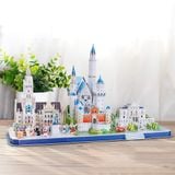  Mô Hình Giấy 3D Lắp Ráp CubicFun Bavaria Cityline MC267h (178 mảnh) - PP032 